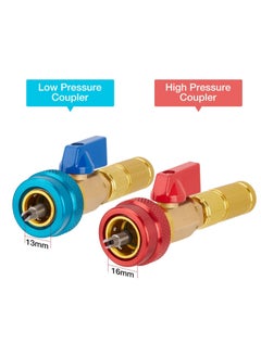 KASTWAVE 31PCS R134A Valve Core Quick Remover Installer, R134A Quick Couplers Adapter, High Low Pressure Valve Core Remover Tools Kit for R134A Refrigerant Air Conditioner System  - Image 3