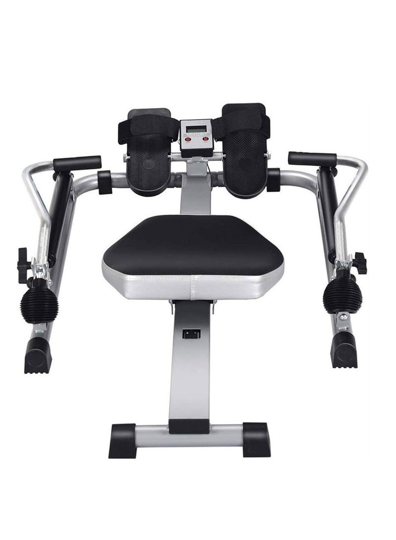 Foldable Rowing Machines Rowing Machine for House Use Foldable Indoor Hydraulic Rowing Machine Exercise Multifunctional Rowing Fitness Equipment for Men