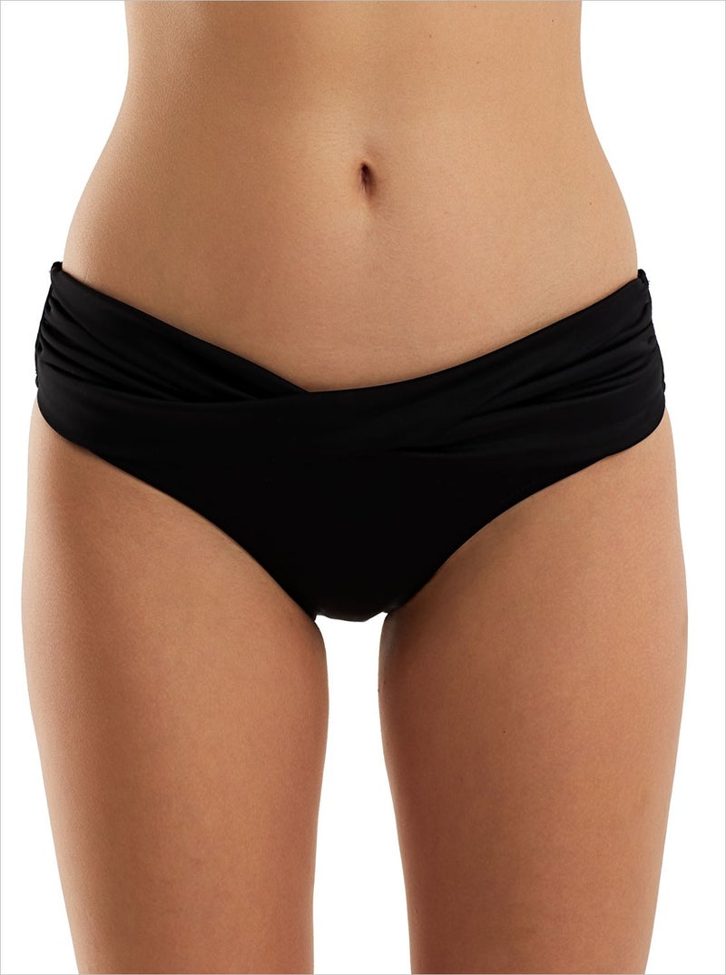 Ayyıldız Crescent Moon 63052 Black Bikini Bottom 