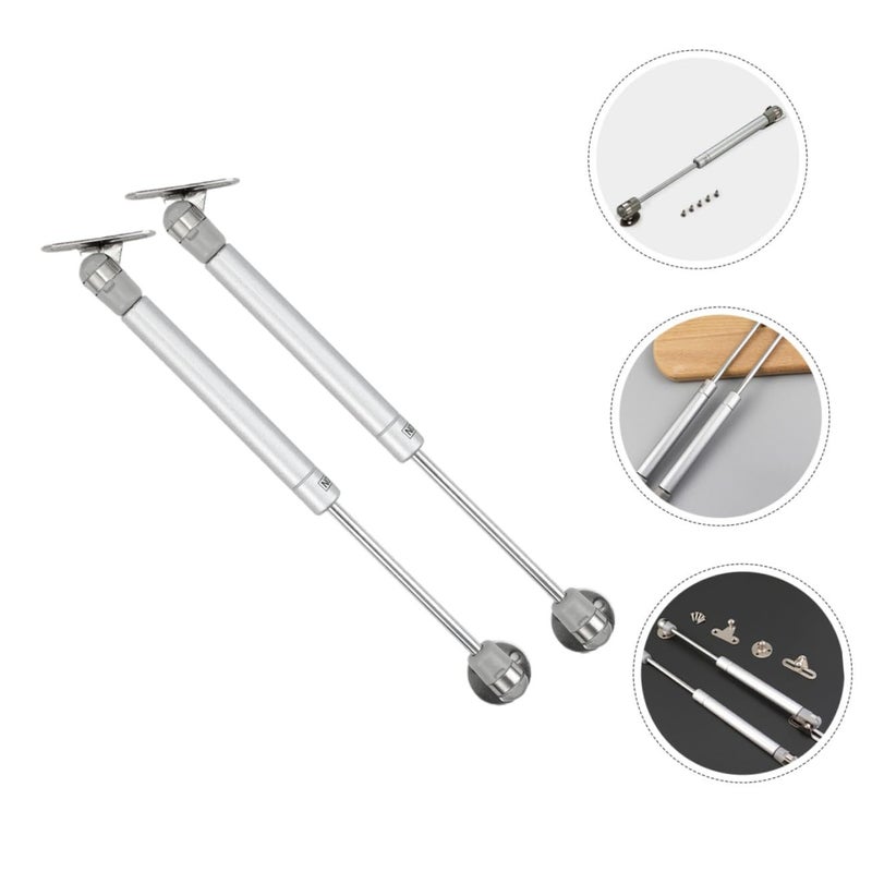 Hydraulic Lid Support Hinge Gas Strut Spring Adjustable Pressure Props 1 Set - Image 4
