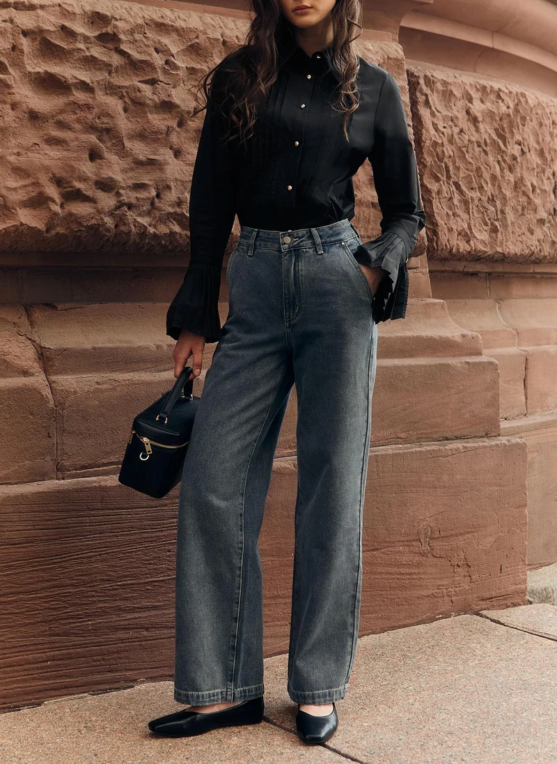 Lichi Monochrome straight jeans