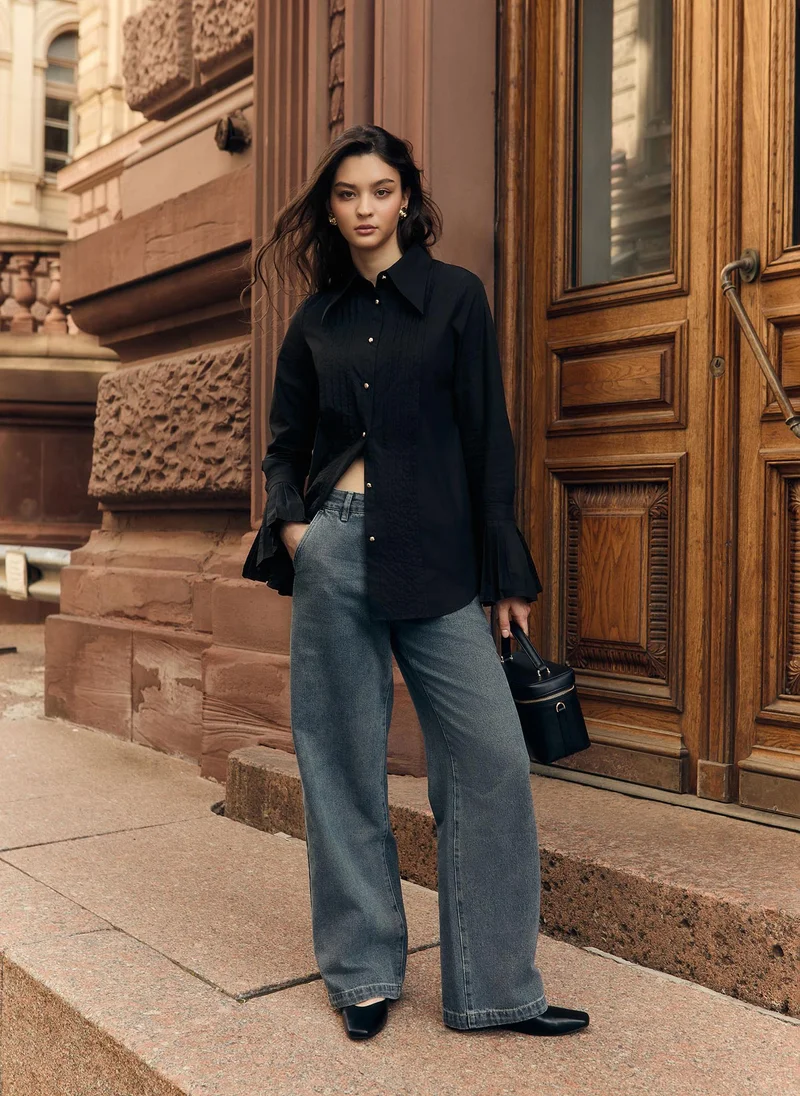 Lichi Monochrome straight jeans