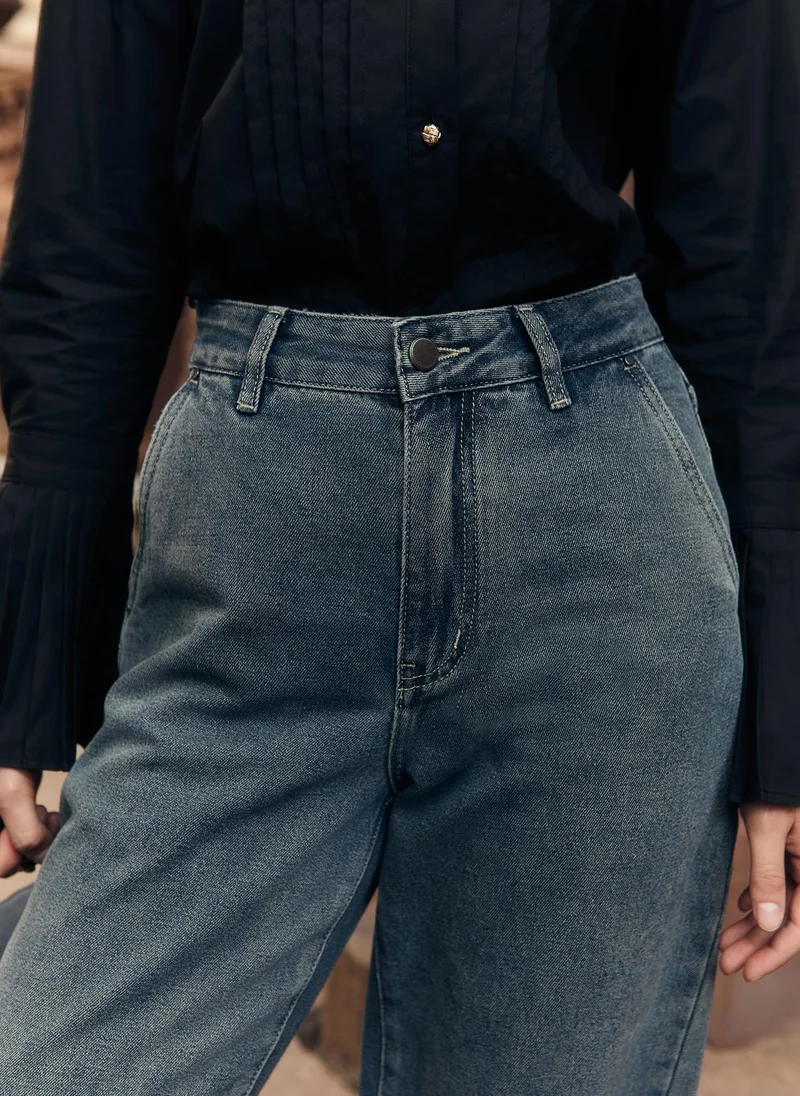 Lichi Monochrome straight jeans