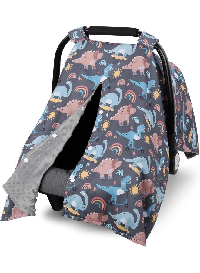 ميتبلوس 2 in 1 Dinosaur Baby Car Seat Cover - Image 1
