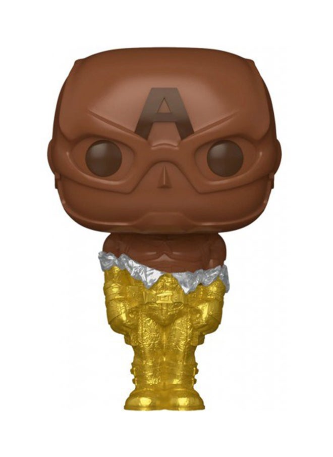 Funko Funko Pop! Marvel: Captain America Chocolate Vinyl Figures  - Image 1