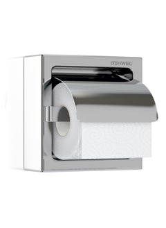 GENWEC WALL MOUNTED SINGLE ROLL PAPER DISPENSER 304 STAINLESS STEEL
