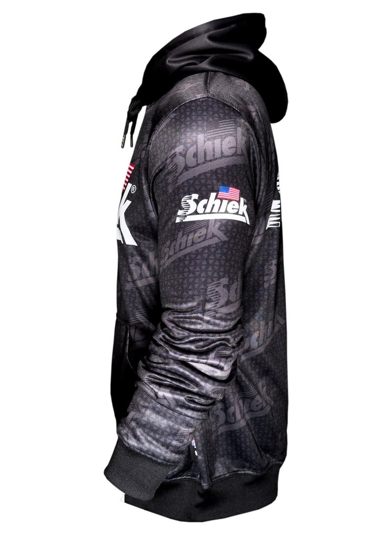 شيك تي شيرت رياضي من Schiek بغطاء رأس مقاس S-X-LARGE - Image 4