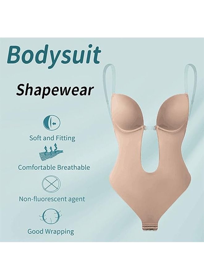 Ocean Underwire Shapewear Invisible Sling Beauty Back One Piece Corset Sheer Backless Evening Dress Wedding Non-Slip Lingerie - Image 4