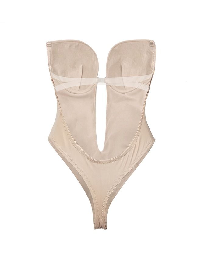 Ocean Underwire Shapewear Invisible Sling Beauty Back One Piece Corset Sheer Backless Evening Dress Wedding Non-Slip Lingerie - Image 3