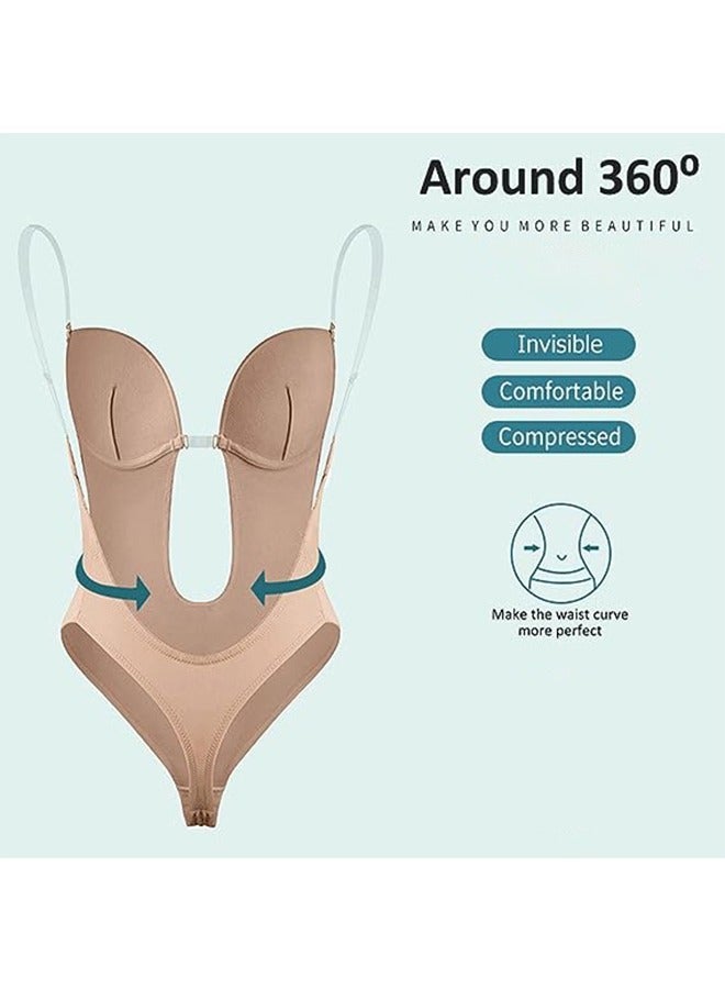 Ocean Underwire Shapewear Invisible Sling Beauty Back One Piece Corset Sheer Backless Evening Dress Wedding Non-Slip Lingerie - Image 5