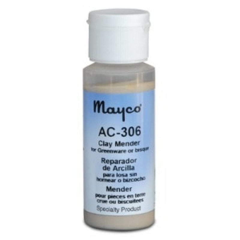 Mayco AC306 Clay Mender Bisque Fix for Ceramic Clay or Bisque, 2 oz Bottle - Image 5