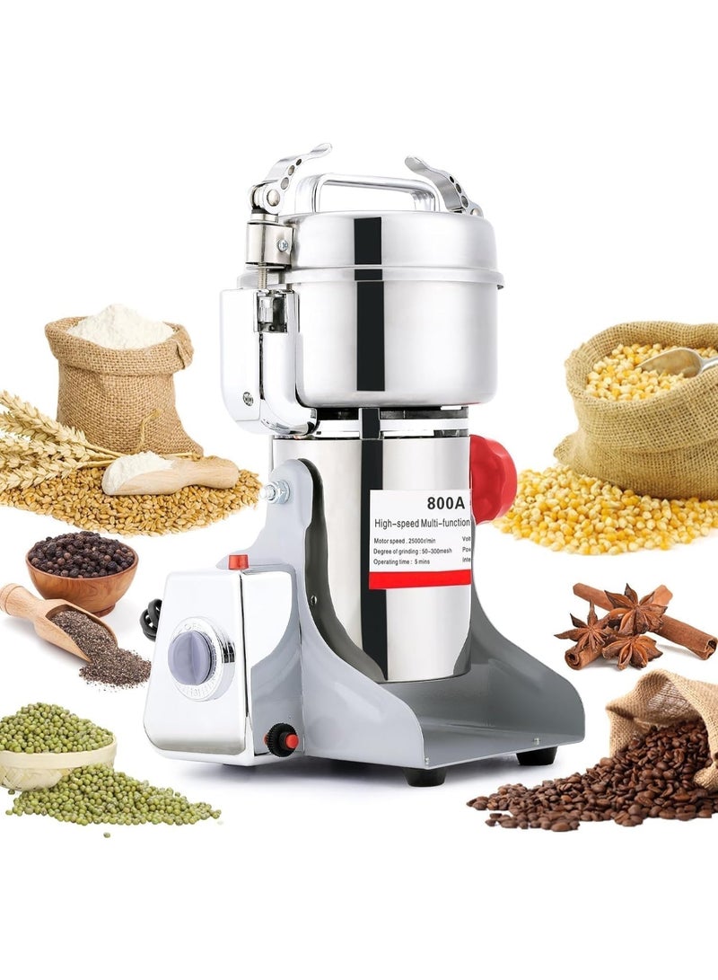 DENX DX2052 Electric Grinder – Ultra-Fine Grinding Technology for Coffee Beans, Spices, Herbs & Grains – Powerful Stainless Steel Grinder for Home, Restaurant & Hotel Use - Image 3