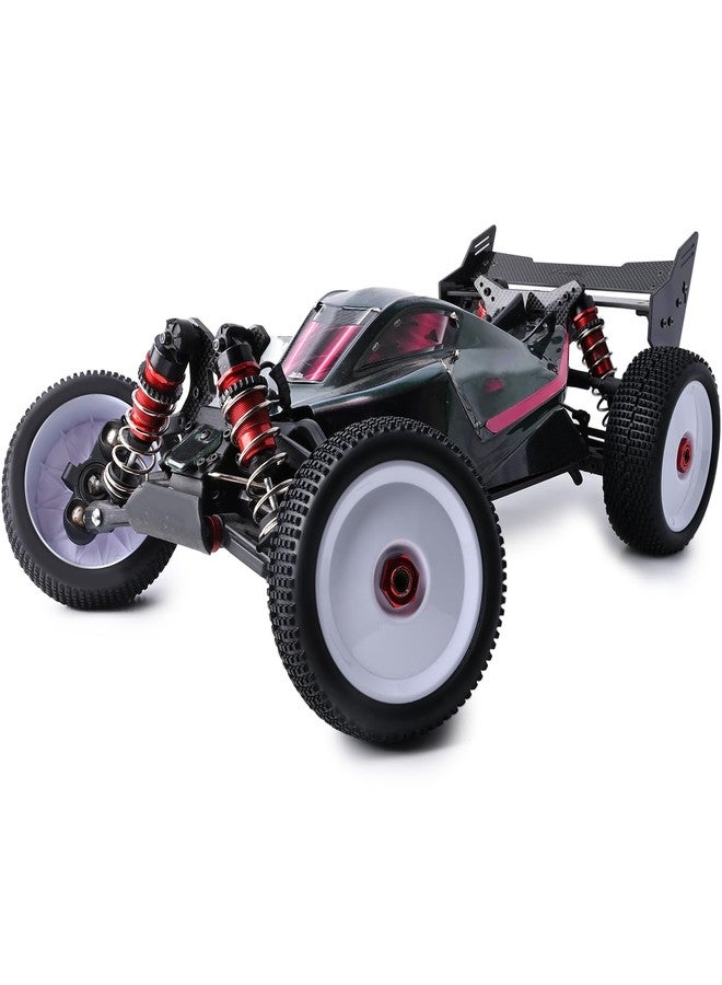 ZRRC Preglued 17mm Hex RC Buggy Truggy Wheels and Tires 1/8 Scale RC Pin Tires Wheels for 1/8 Arrma Typhon 6S 3S Losi TLR 8IGHT X/E 2.0 XT/XTE Traxxas Team Associated HPI RC Off-Road Tyres (White) - Image 5