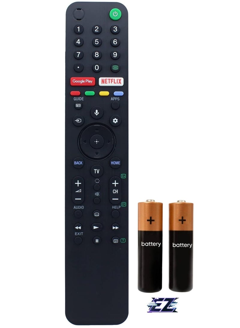 ELTRAZONE RMF-TX500P IR Remote Control Replacement for Sony TV XBR-85X800H XBR-75X900H XBR-85X900H XBR-75X800H XBR-85X950H KD-55X75CH 65X75X75 with battery - Image 1
