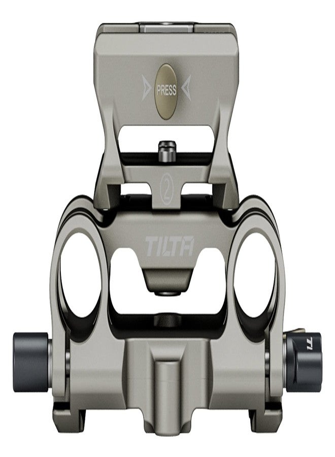 Tilta Modular Baseplate Type II with15mm LWS Rod Support | TA-MBP2 (Titanium Gray) - Image 2