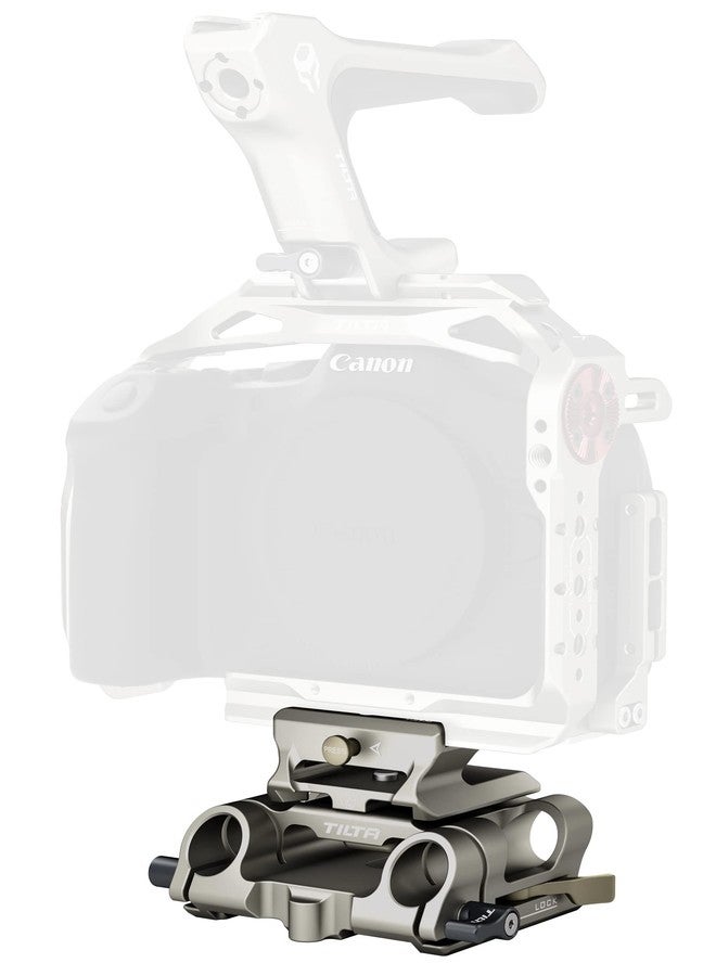 Tilta Modular Baseplate Type II with15mm LWS Rod Support | TA-MBP2 (Titanium Gray) - Image 5