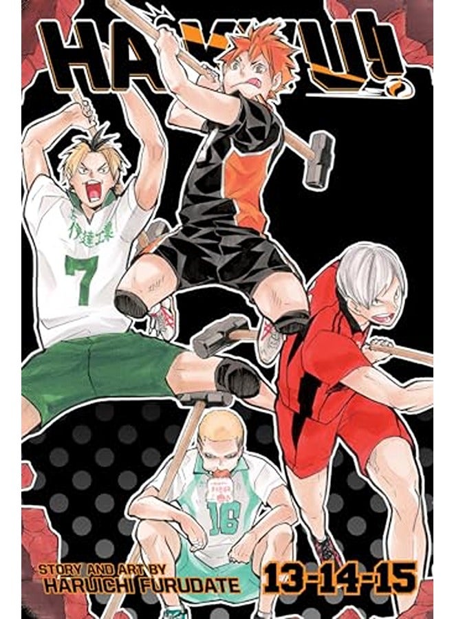 Haikyu!! (3-in-1 Edition), Vol. 5: Includes vols. 13, 14 & 15: Volume 5