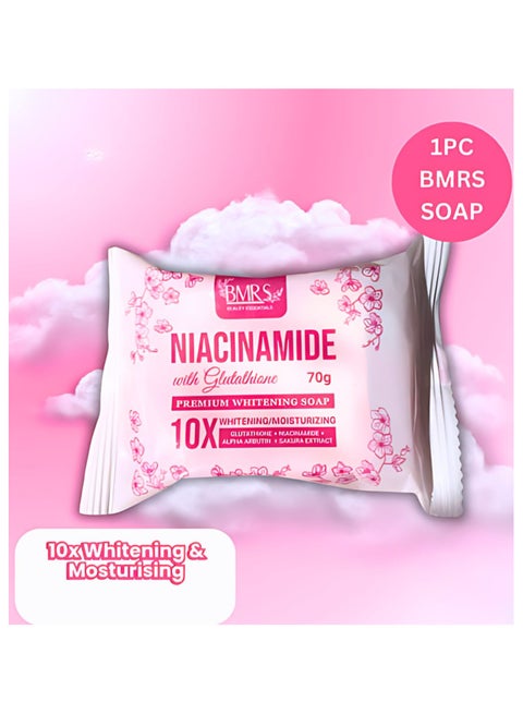 n-acetylcysteine mercury detox glutathione BMRS Niacinamide with Glutathione Bar Soap 70g | Best Price Bahrain
