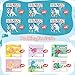 spring flower SpringFlower 24 Pack Valentines Day Cards for Kids with Dinosaur Painting Kit for School Classroom Valentines Gift Exchange Valentines Party Favor for Kids Valentines Prizes and Events - Image 4
