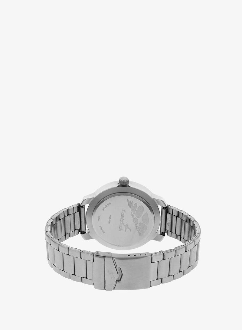 Fastrack Quartz Analog Siler Dial Stainless Steel Strap Watch for Guys - Image 5