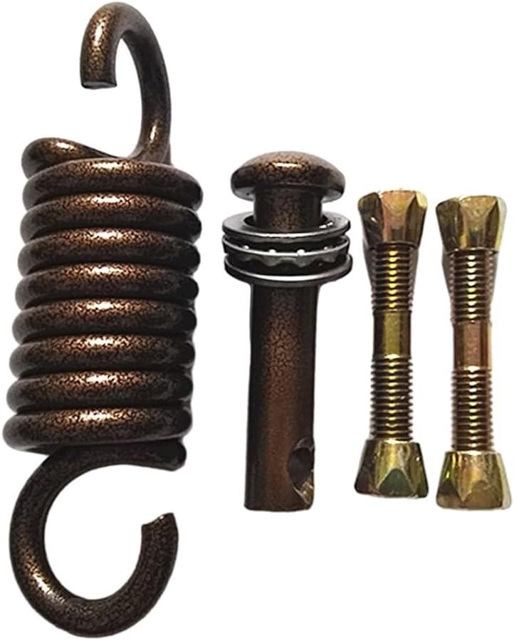 مجموعة خطاف معدني دوّار عالي التحمل بسعة 250 كجم مع محامل قفل لتعليق كرسي البيض البني - Image 5