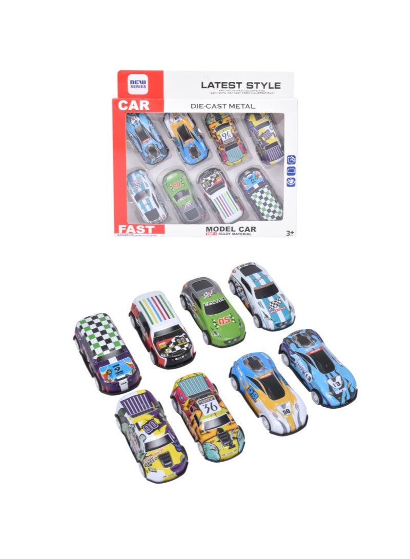 FUN MOMENT Pull Back Metal Car Set - Image 1