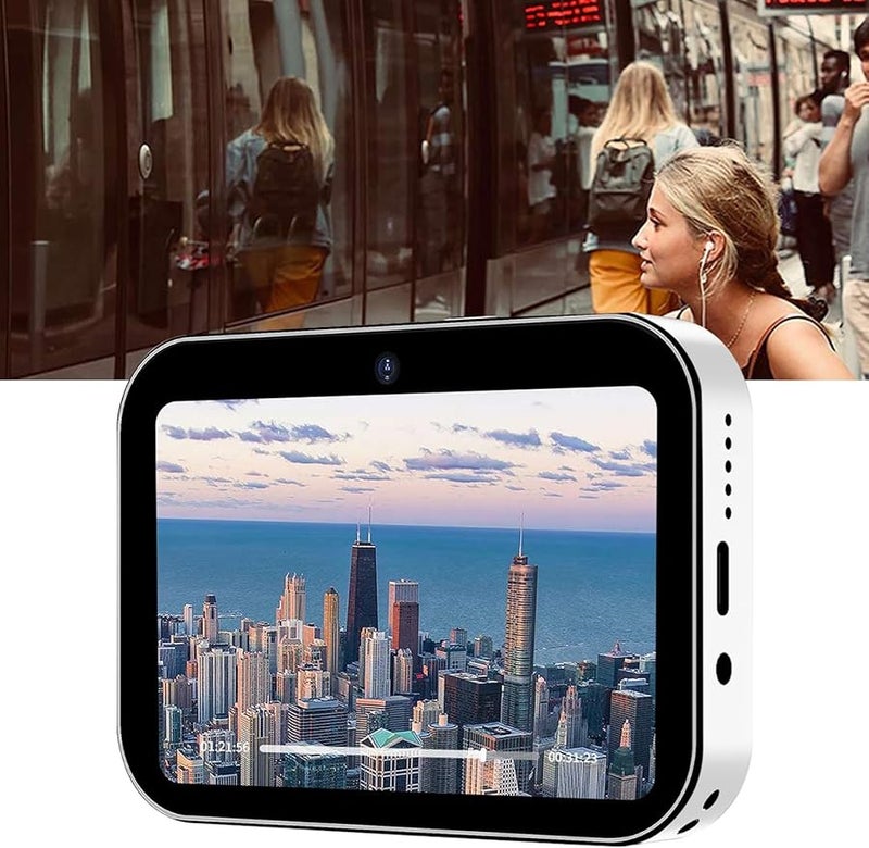 Asixxsix كاميرا رقمية بدقة 4K UHD تكبير 16X تركيز تلقائي شاشة تعمل باللمس 3 بوصة كاميرا فيديو مدونة بيضاء - Image 3