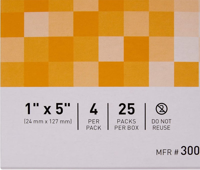 McKesson Skin Closure Strips Sterile NonReinforced 1 in x 5 in 25 Count - Image 5