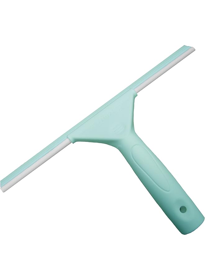 erorex Squeegee Shower Squeegee 11 Inches Aqua - Image 1
