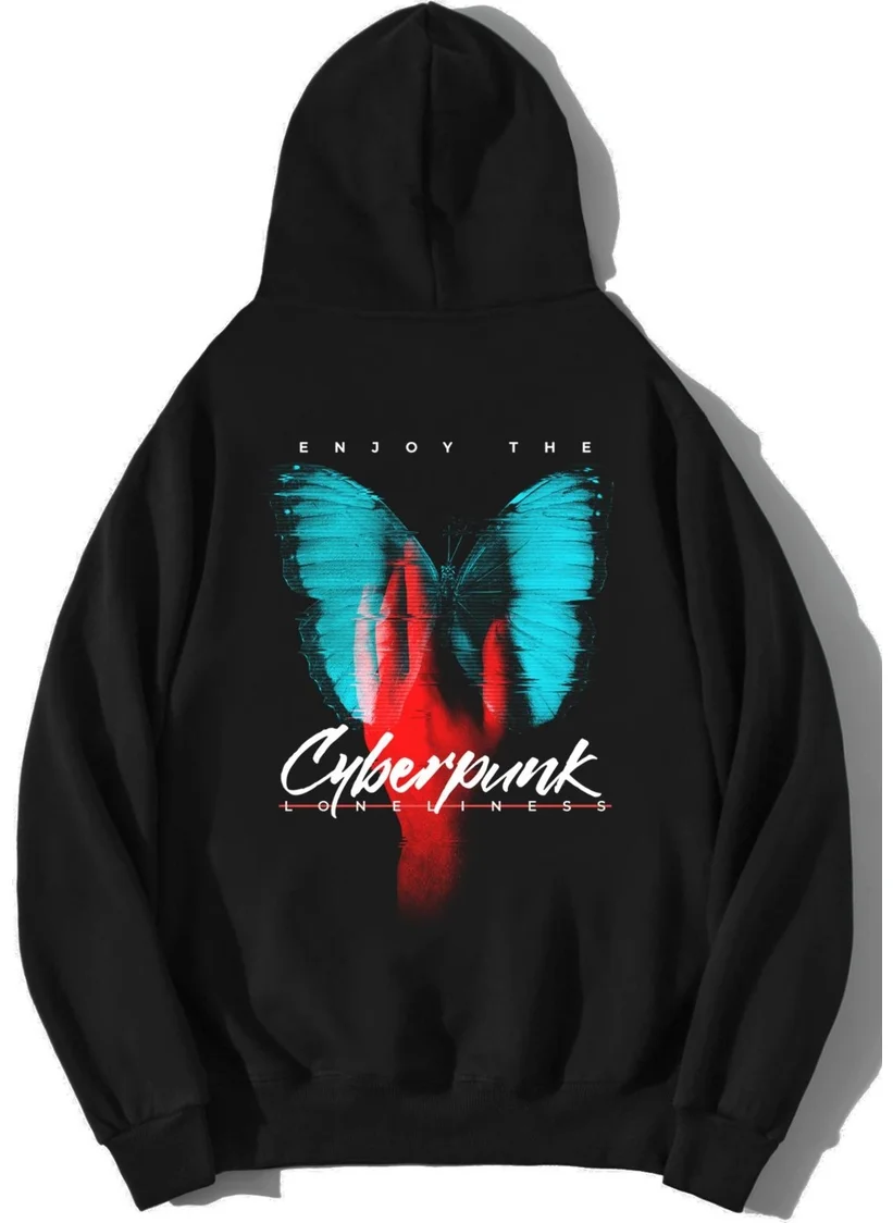 BRZ Collection Unisex Oversize Enjoy The Cyberpunk Hoodie