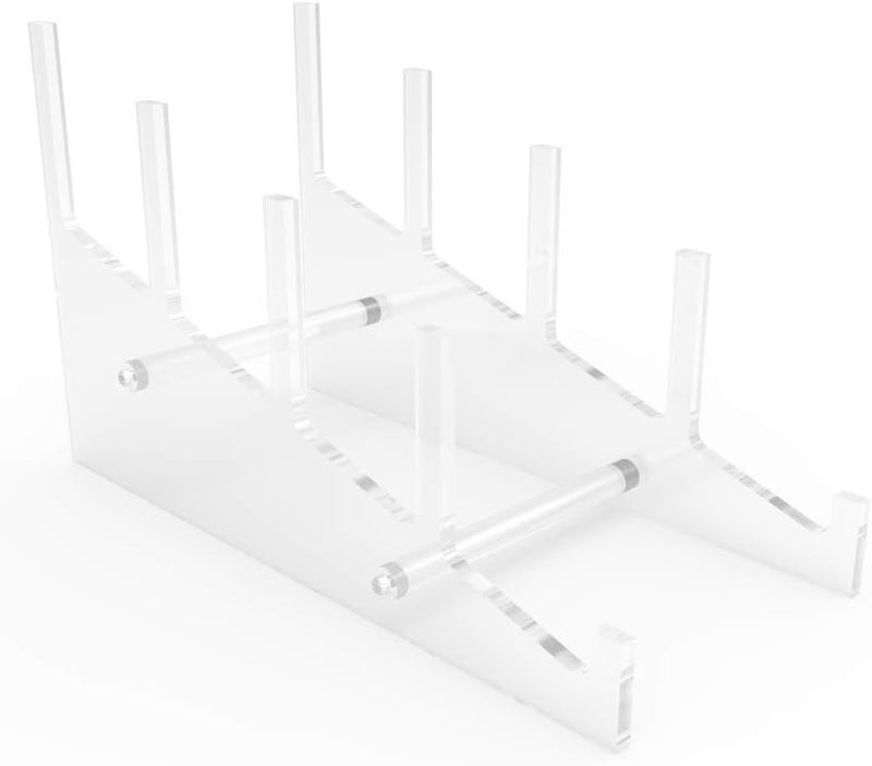 FixtureDisplays Fixture Displays Medium Multiple Plate Acrylic Rack Display Holder 10749 - Image 3