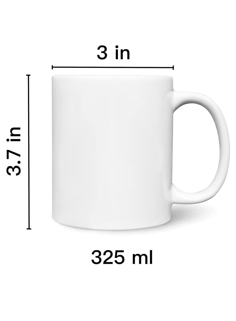 Story Of Candle Ceramic mug with the “ALWAYS EARNED NEVER GIVED” design printed in white  - Image 2