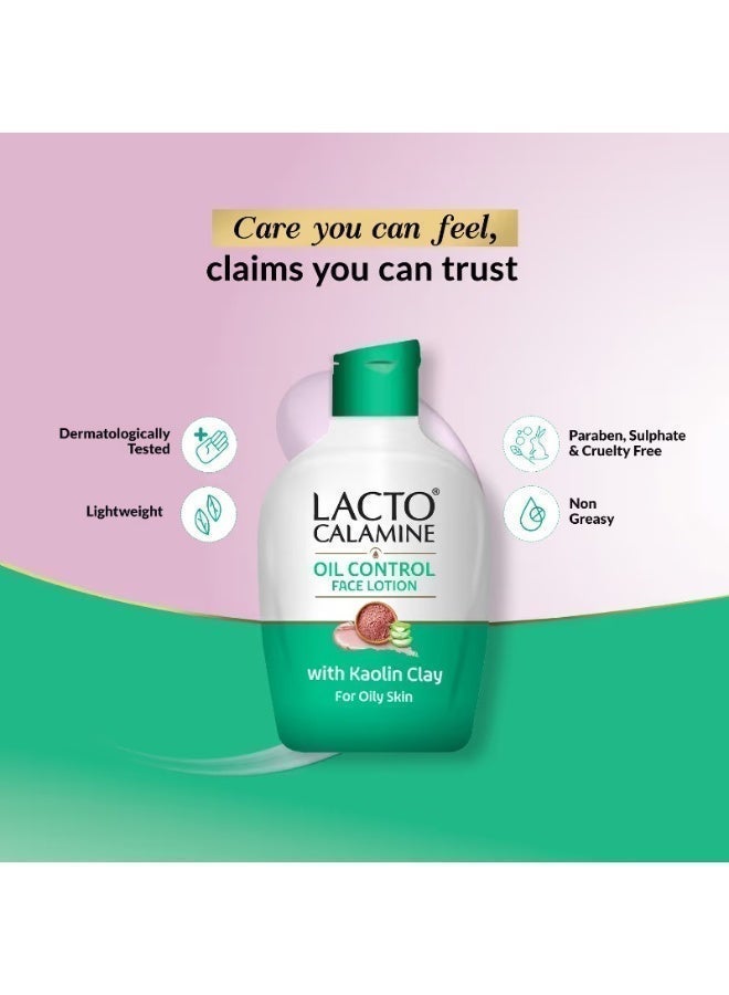 Lacto Calamine Face Moisturizer, Body Lotion with Kaolin for Combination to Normal Skin (120ml) - Image 4