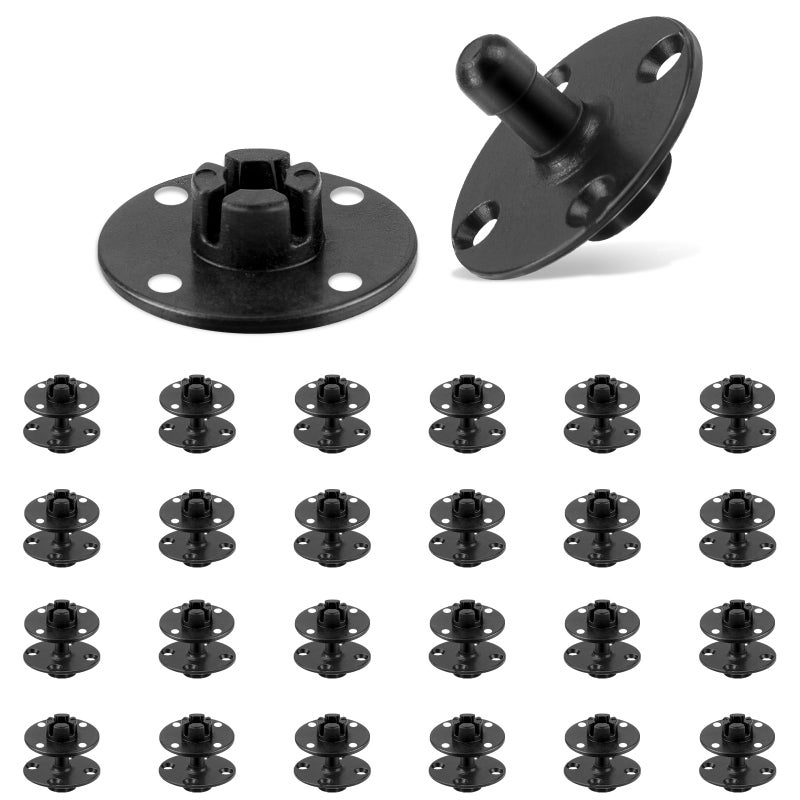 Magluv 25 Pcs BeauClip Fasteners for Panels for Paneling on Boats RVs Wall Panelsand and Cabinet Panel Clips Upholstery Fasteners Clips Weight Capacity 15 lbs - Image 3
