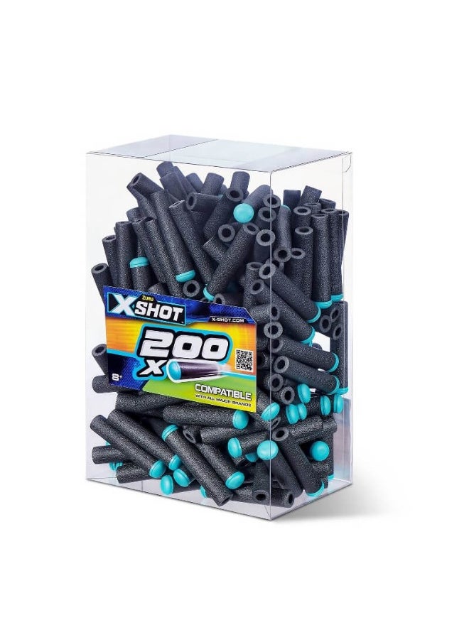 X-Shot X-Shot Foam Darts Refill Pack (200 Pieces)  - Image 1