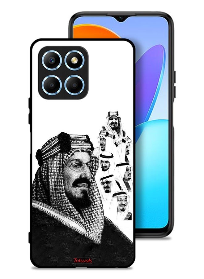 Tolwak Honor X6 Protective Case Cover Kings Of Saudi Arabia BW Poster Art - Image 1