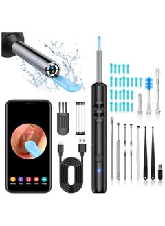 ASIV Ear Wax Removal Kit - Visible Ear Wax Remover with Camera, Otoscope with Light, Ear Cleaner with 28 Ear Pickers + 6 Ear Scoops, Wireless Ear Wax Remover for iOS, Android Phones  - Image 1