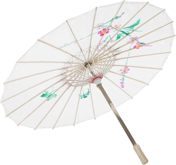 The Decor Affair Decorative Japanese Chinese Umbrella Parasol – Perfect for Wedding Parties, Festive Events, Photography Props, Traditional Costumes, Cosplay Accessories, Home Decoration - Image 1