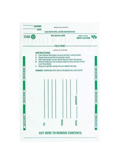 Quality Park Cash Handling Bags (Qua45224) White 81/2 X 101/2  - Image 1
