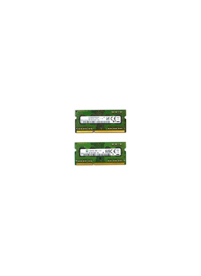 ماركة غير محددة ذاكرة رام 8 جيجابايت 2 × 4 جيجابايت 204 دبوس سوديم DDR3 PC3L-12800 1600 ميجاهرتز M471B5173EB0-YK0 