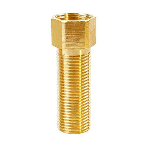 Hooshing 1/2" Female to 1/2" Male NPS Straight Thread Brass Extension Pipe Fitting, Length 2.76 Inch/70 mm - Image 4