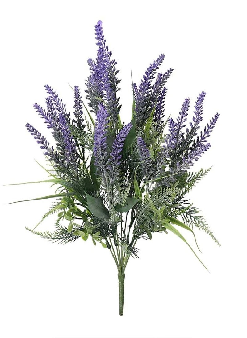 هويتك جمال اللافندر الخالد زهور اللافندر الأرجوانية الاصطناعية باللون الأرجواني - Image 1