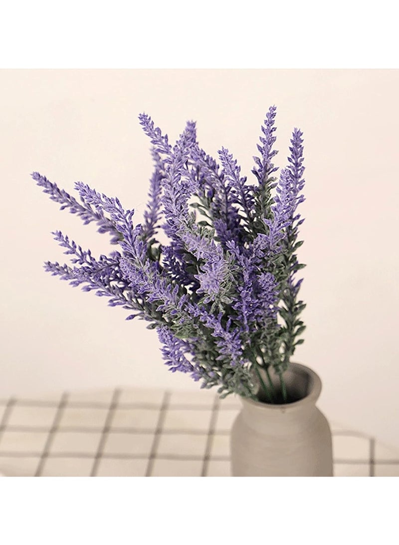 هويتك جمال اللافندر الخالد زهور اللافندر الأرجوانية الاصطناعية باللون الأرجواني - Image 4