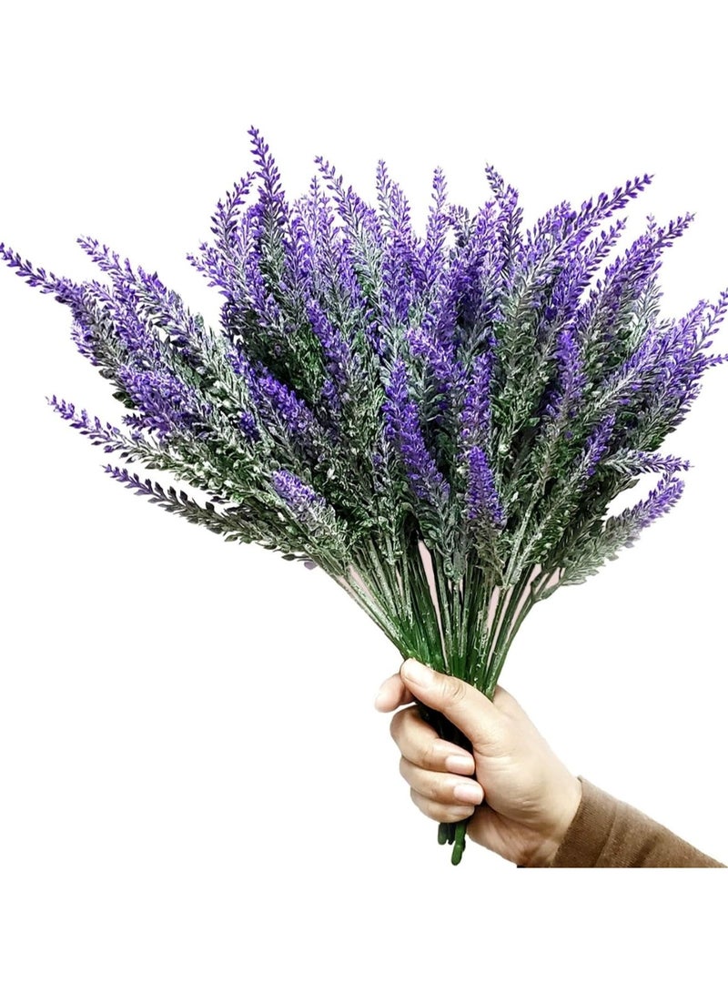 هويتك جمال اللافندر الخالد زهور اللافندر الأرجوانية الاصطناعية باللون الأرجواني - Image 2
