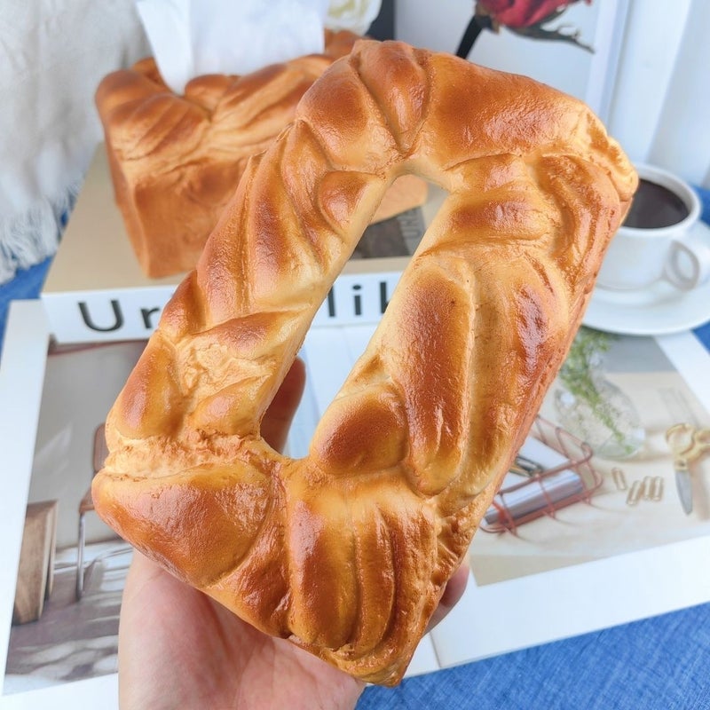Toast Bread Shape Tissue Box - Image 1