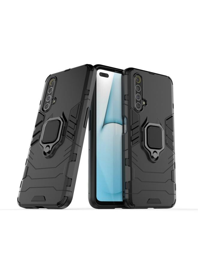 erorex Case For OPPO Realme X50 5G Shockproof PC + TPU Protective Case with Magnetic Ring Holder - Image 1