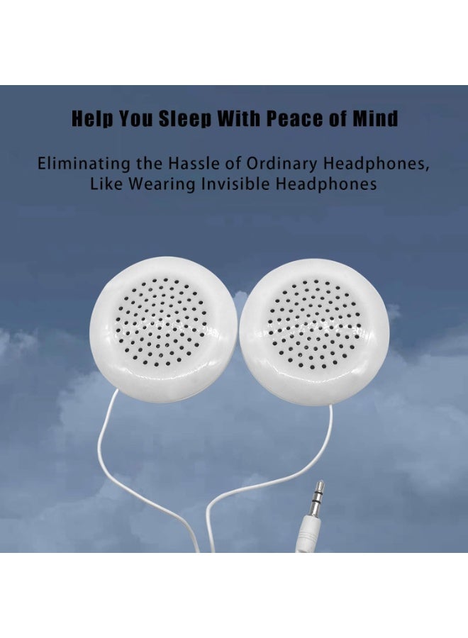 هيدفانا مكبر صوت محمول على الوسادة تحت مكبر صوت الوسادة لموسيقى النوم للهاتف والكمبيوتر ومشغل MP3 - Image 4