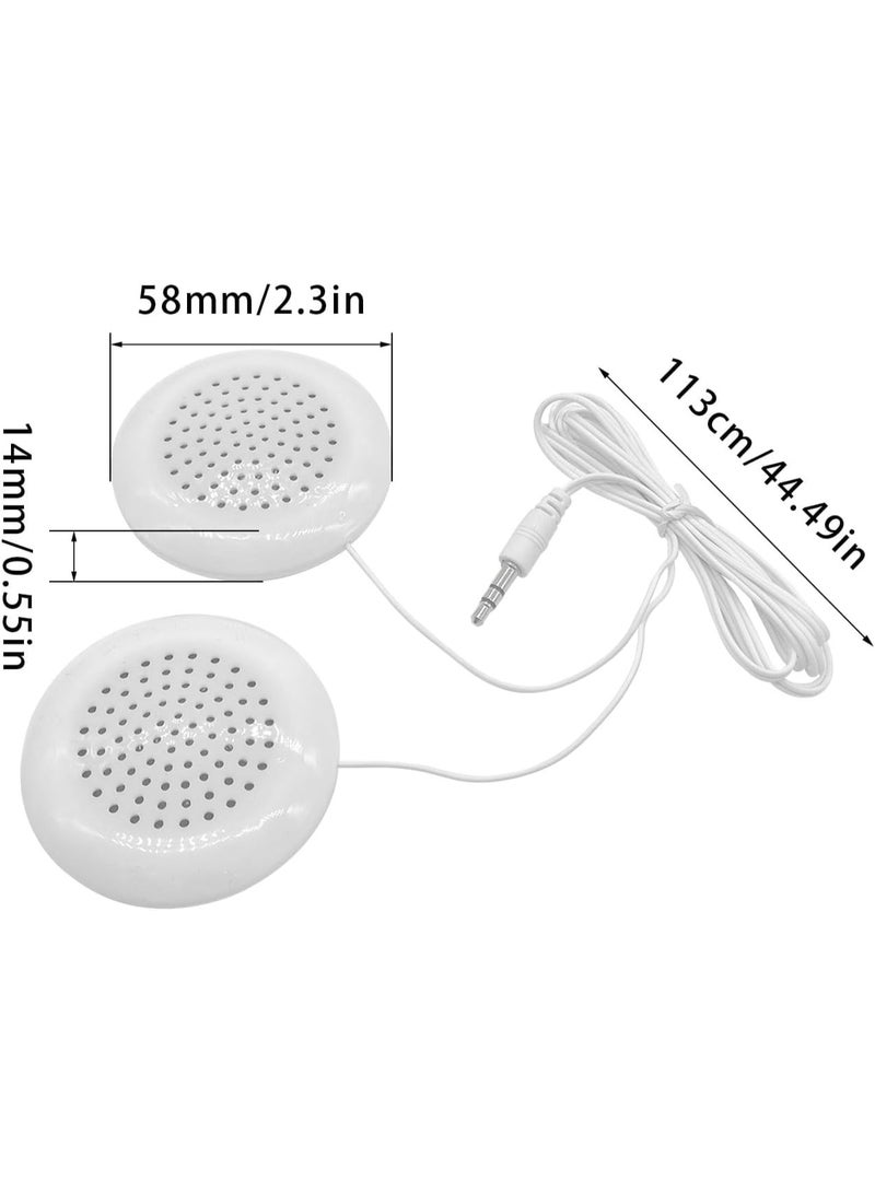 هيدفانا مكبر صوت محمول على الوسادة تحت مكبر صوت الوسادة لموسيقى النوم للهاتف والكمبيوتر ومشغل MP3 - Image 2