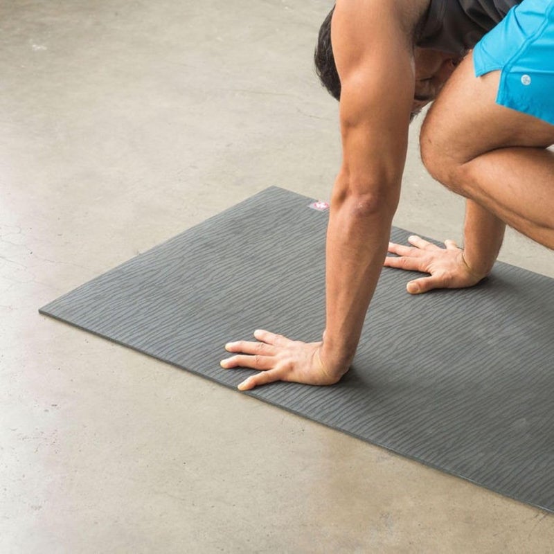 Manduka eKO Superlite Yoga Mat for Travel - Lightweight, Easy to Roll and Fold, Durable, Non Slip Grip, 1.5mm Thick, Midnight Blue, 71" x 24" - Image 5