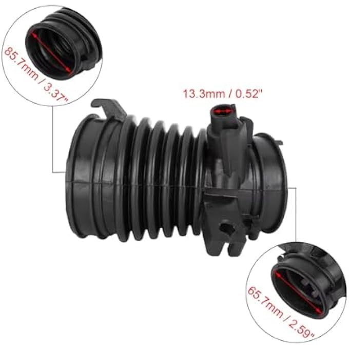CHEFRU Air Intake Tube Hose Compatible With Civic 1.8 Auto Engine Air Intake Hose Throttle Filter Tube 17225-R1A-A01 Car Accessories - Image 5